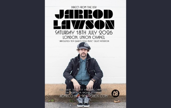 Jarrod Lawson celebrates a UK chart double