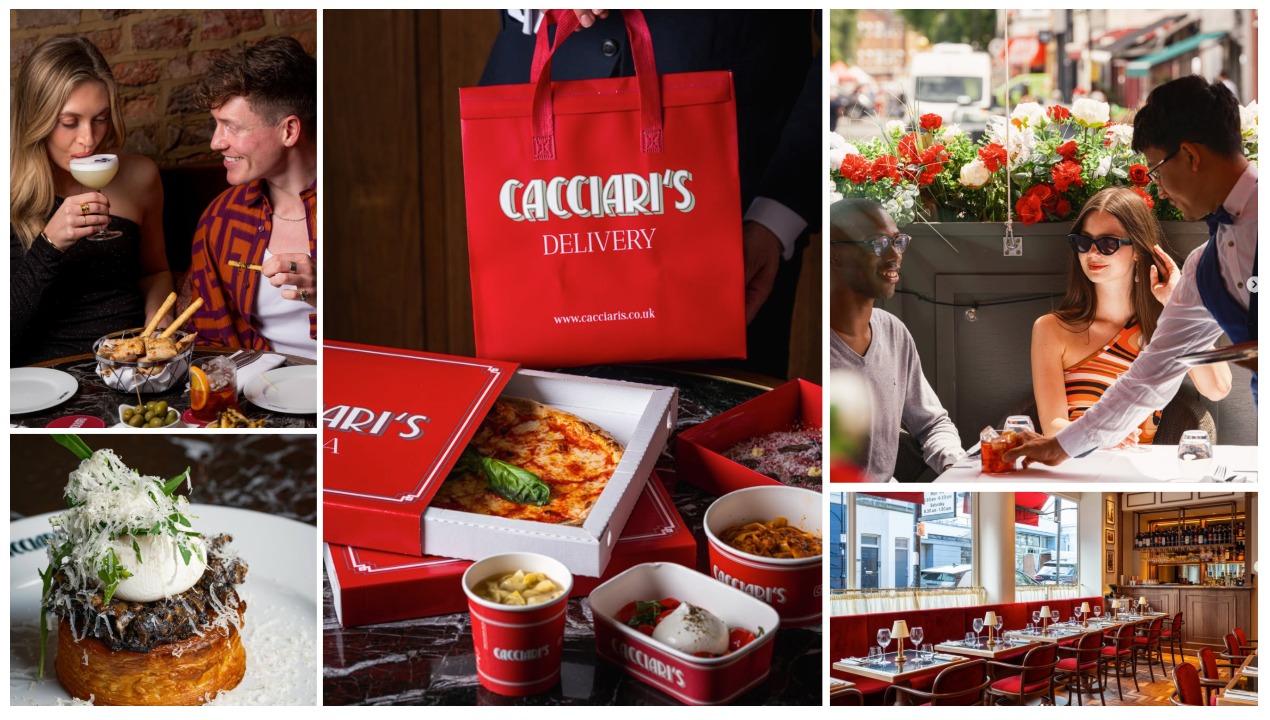 2 or 3 Course Lunch at Cacciari's Islington