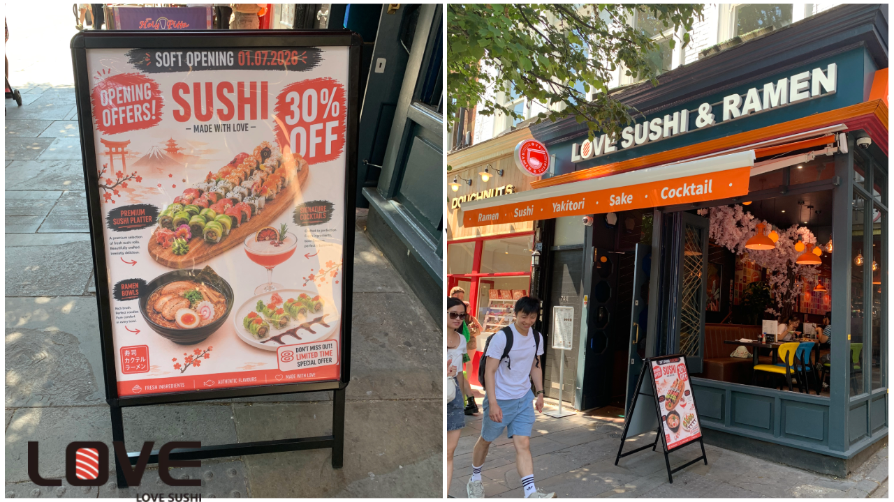 Soft Opening — 30% Off Sushi at Love Sushi & Ramen, Angel