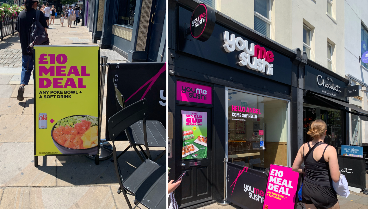 £10 Meal Deal — Any Poke Bowl + Soft Drink at YouMe Sushi, Angel