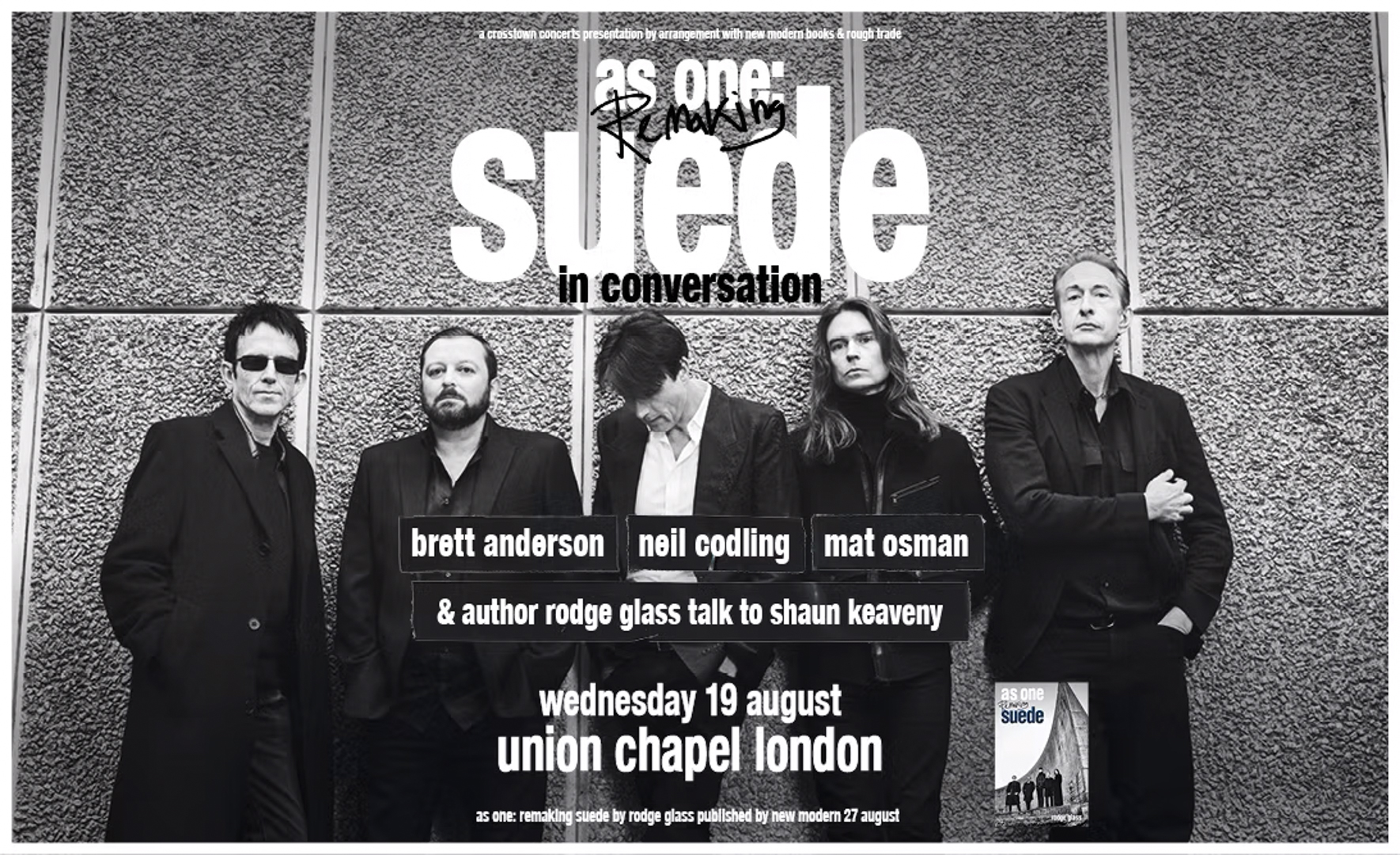 As One: Suede In Conversation