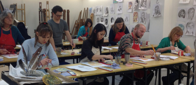 Drawing & Painting Taster Art Class for Beginners