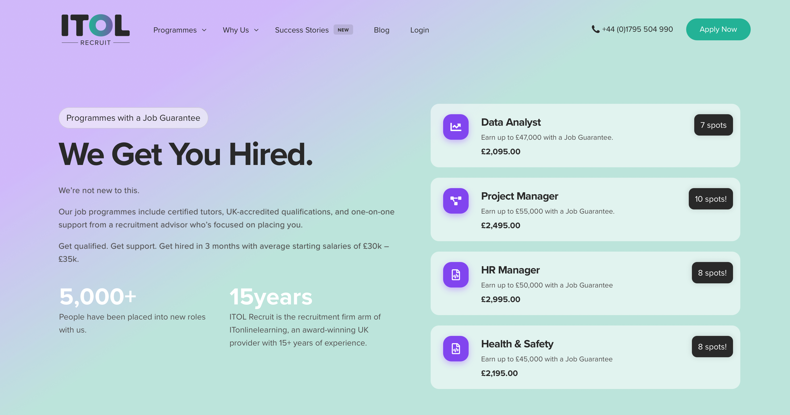 We Get you Hired