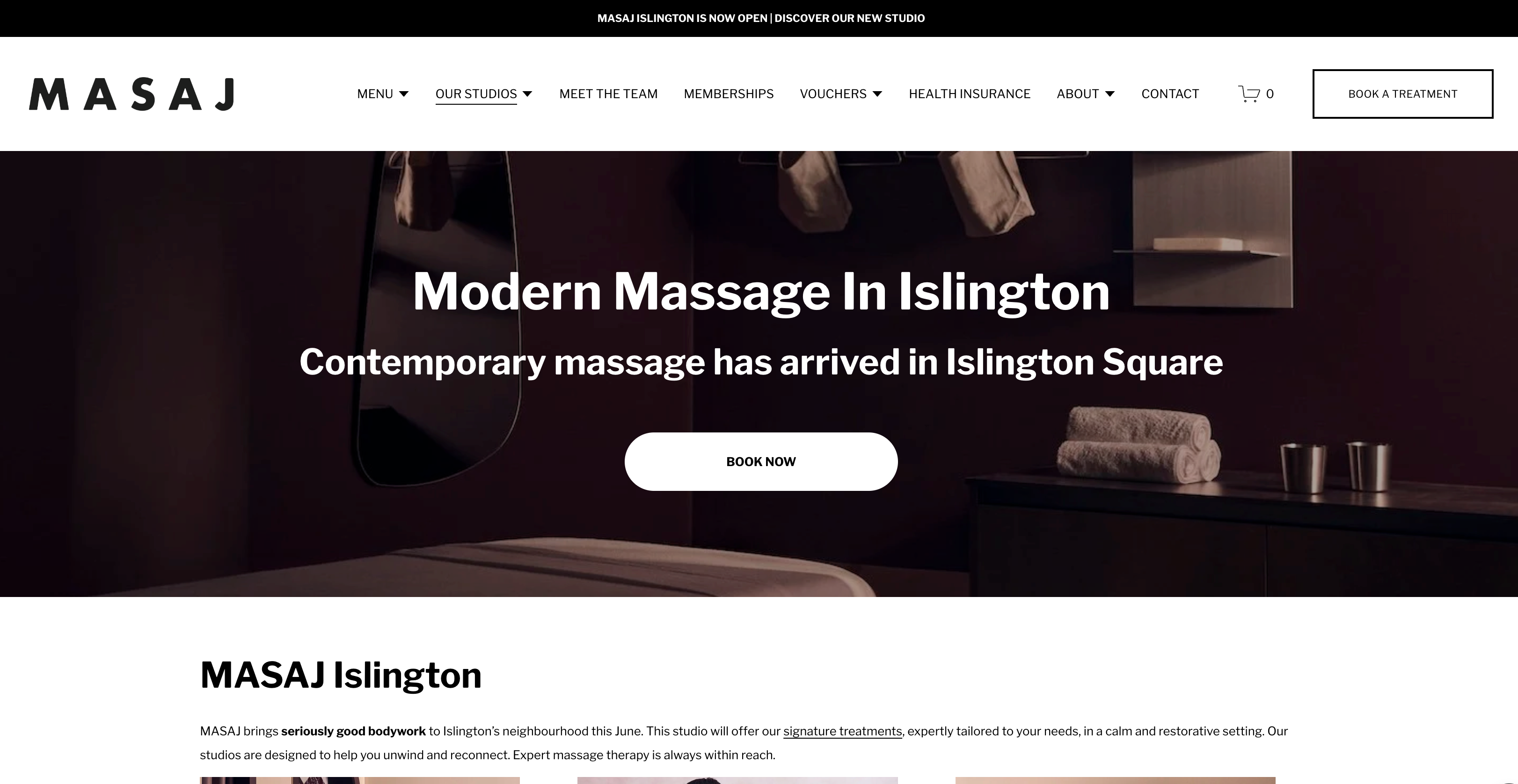 Modern Massage in Islington